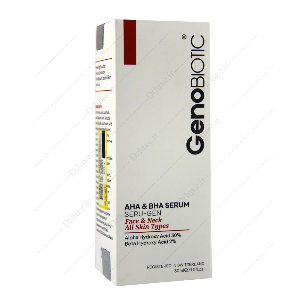 سرم آلفا و بتا هیدروکسی اسید ژنوبایوتیک